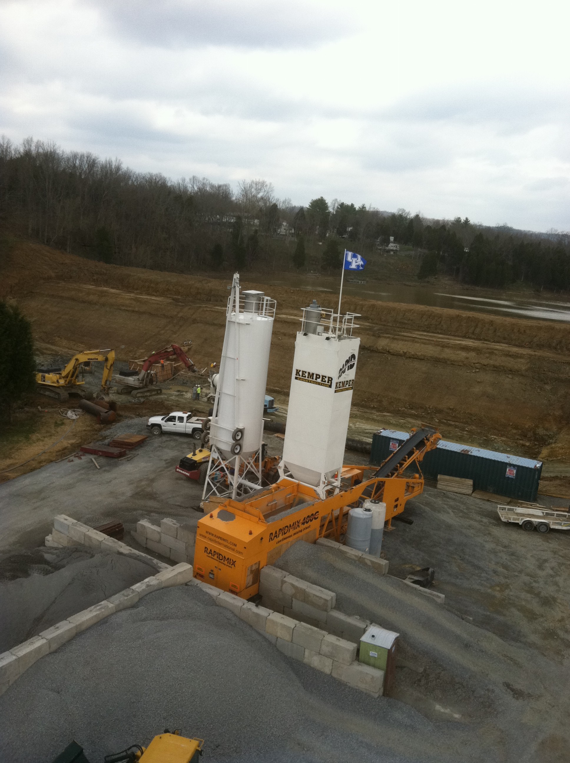 Kentucky Concrete Company 01 Kemper Construction LLC Roller